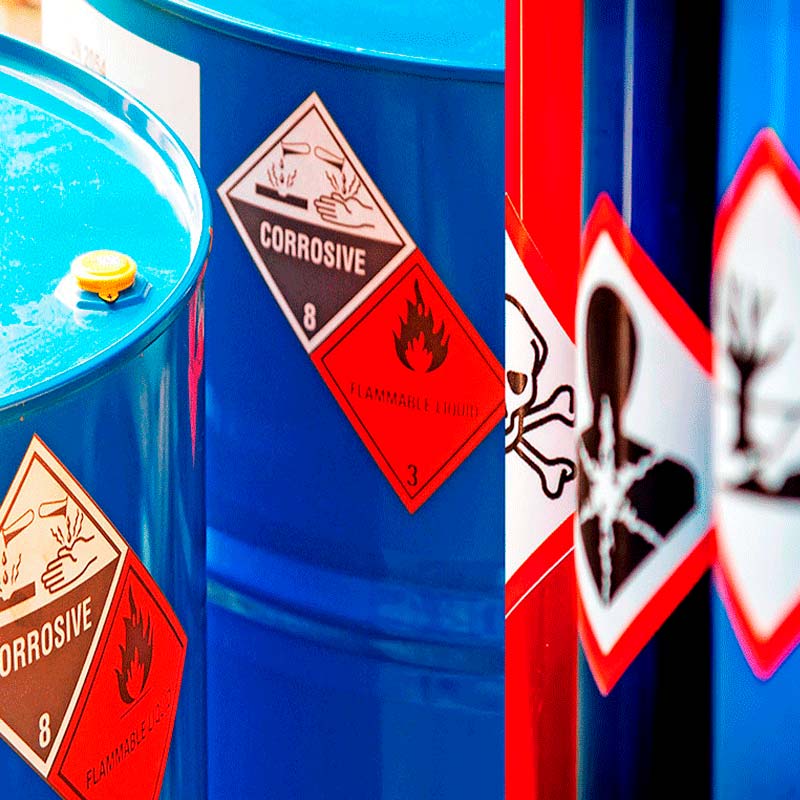 Etiquetas Productos Qu&iacute;micos