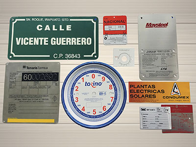 Placas Impresas - Nameplates